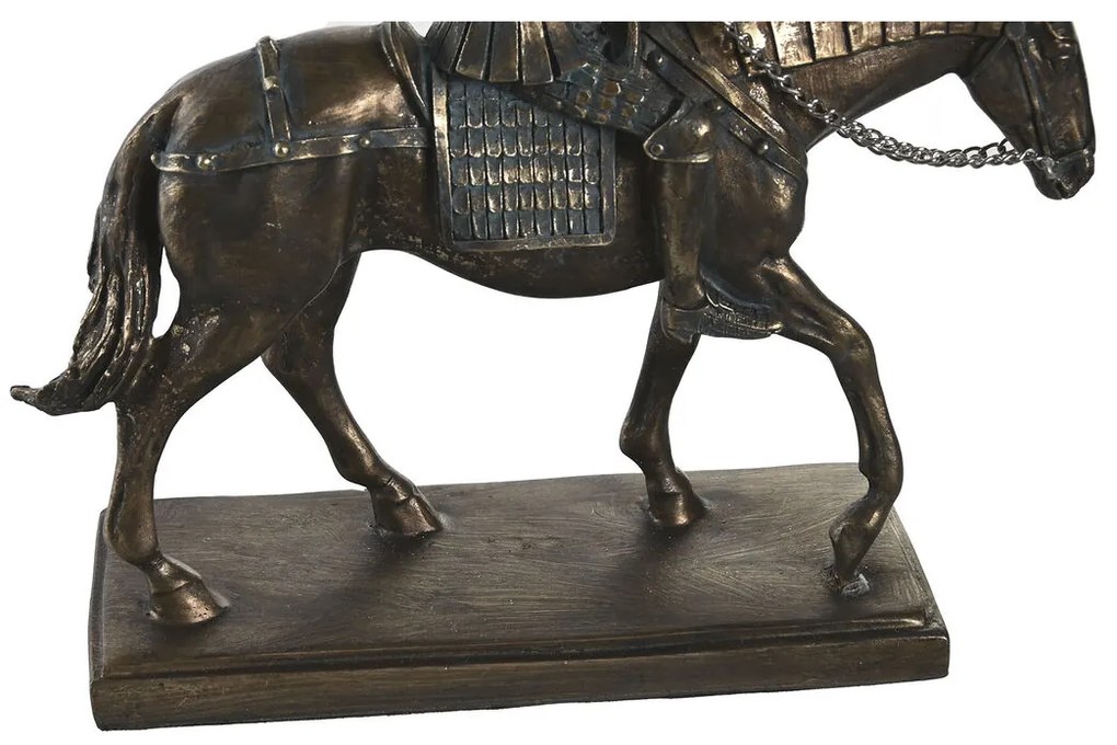 Διακοσμητική Φιγούρα DKD Home Decor 20 x 7 x 22 cm Άλογο Χαλκός