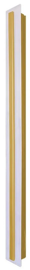 Φωτιστικό Τοίχου 01395-17 80cm 12W LED 3000K 960Lm Gold Luma