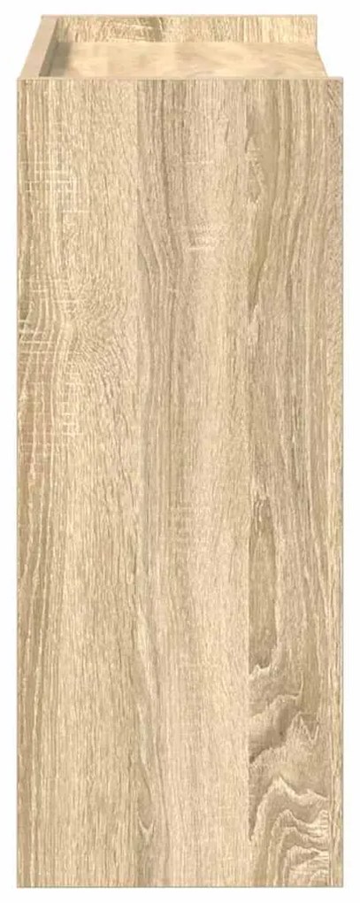 Ράφι παπουτσιών Sonoma Oak 60x25x62 cm Κατασκευασμένο ξύλο - Καφέ