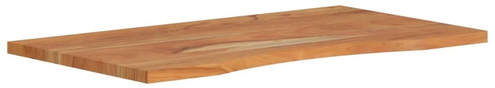 vidaXL Επιφάνεια Γραφείου Ορθογώνια 80x50x2,5 εκ. Μασίφ Ξύλο Ακακίας