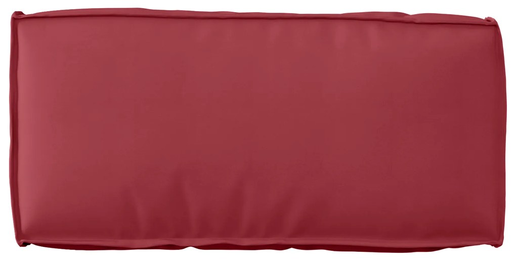 vidaXL Μαξιλάρι Παλέτας για Πλάτη Ροζ 80x40x12 cm, Ύφασμα Oxford