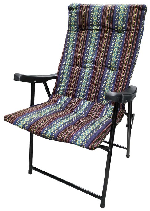 Πτυσσόμενη καρέκλα camping - 1297-50 - 100014 - Purple/Orange-100014_po