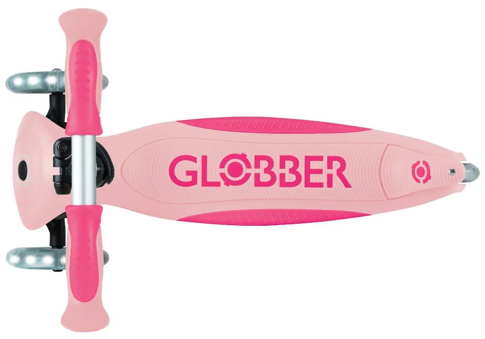 Globber Scooter Go.Up Deluxe Fantasy Lights Deep Pastel Pink