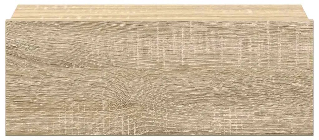 vidaXL Κομοδίνο Κρεμαστό Sonoma Δρυς 40x30x15 εκ. από Επεξ. Ξύλο