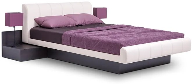 Κρεβάτι ξύλινο με δερμάτινη/ύφασμα HUANA 140x200 DIOMMI 45-088