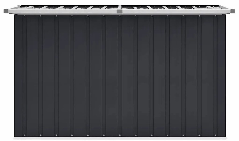 vidaXL Μπαούλο Αποθήκευσης Κήπου Ανθρακί 149 x 99 x 93 εκ.
