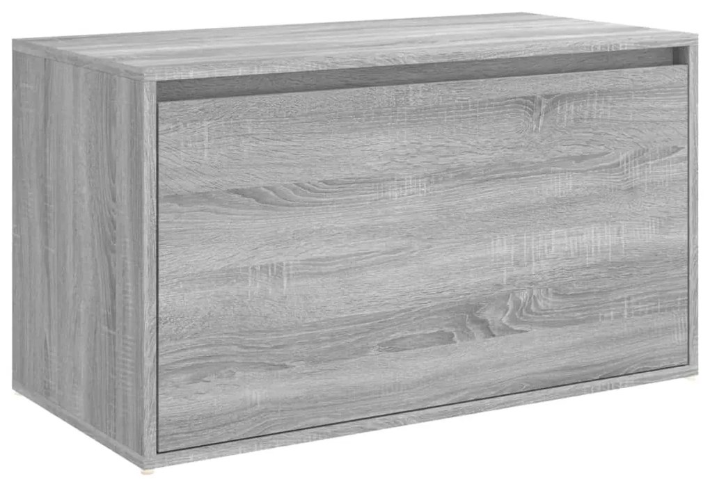 vidaXL Πάγκος Χολ Γκρι Sonoma 80 x 40 x 45 εκ. από Επεξεργασμένο Ξύλο