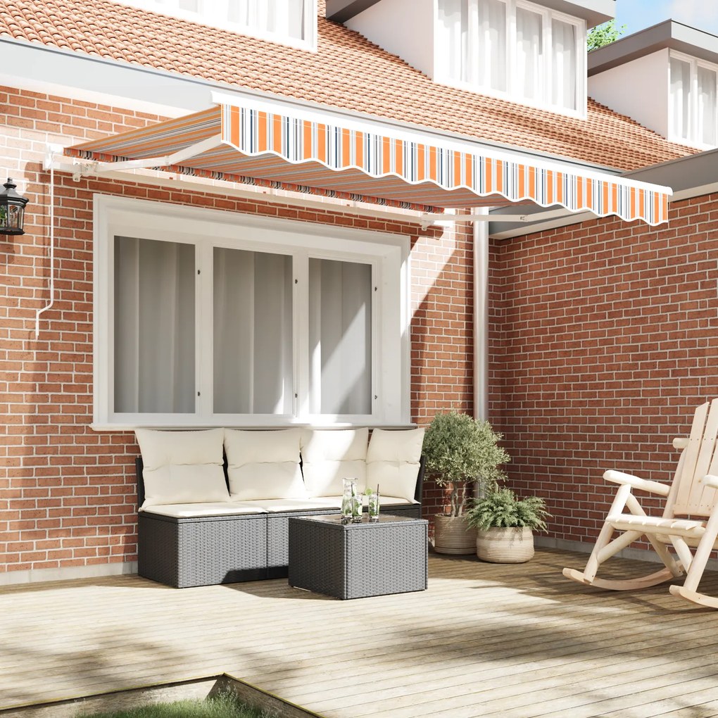 vidaXL Σκηνίτσα Αναδιπλούμενη Πολύχρωμο 250 x 200 cm