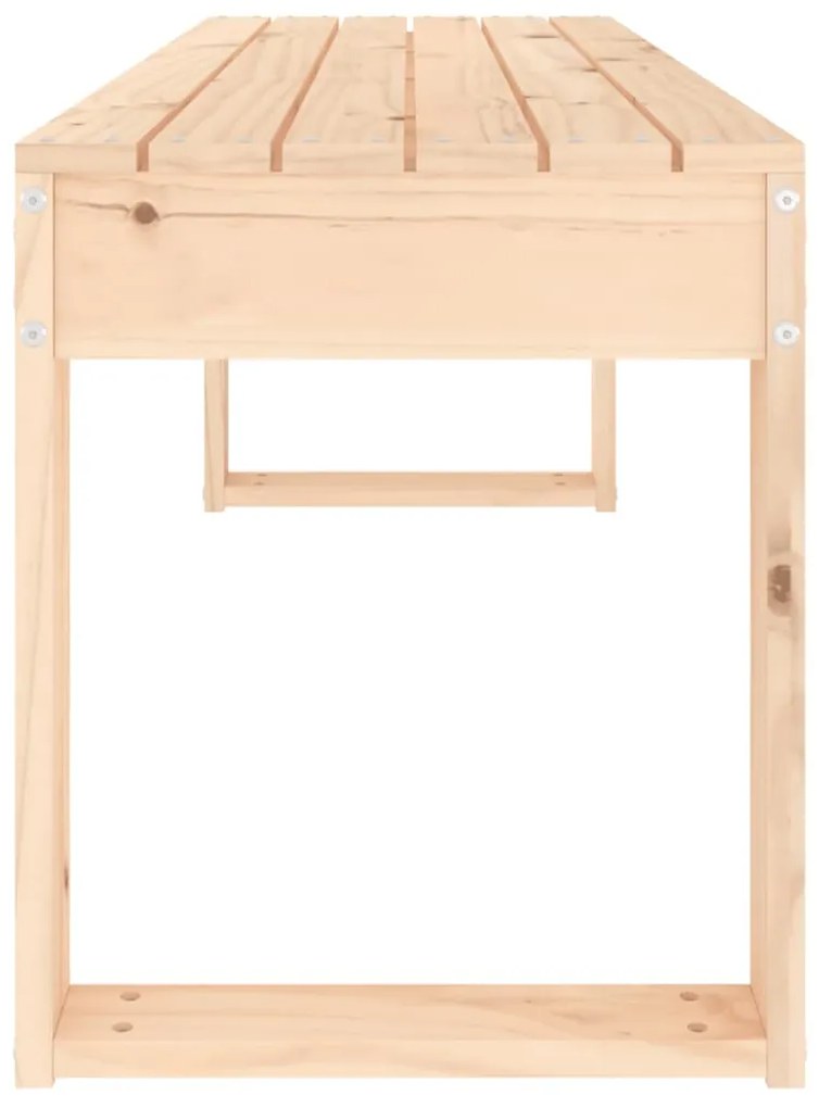 vidaXL Παγκάκι Κήπου 110 x 38 x 45 εκ. από Μασίφ Ξύλο Πεύκου