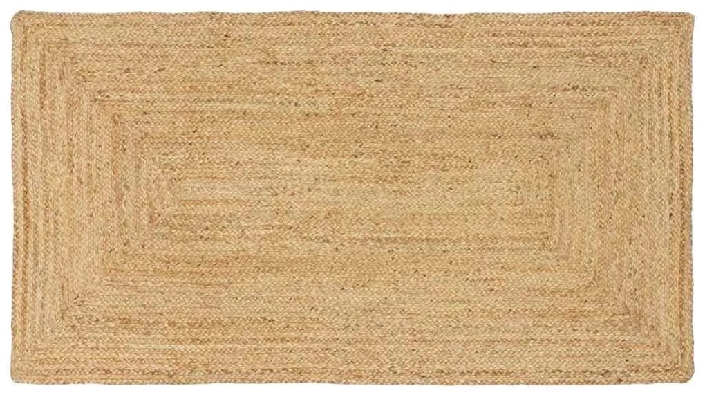 vidaXL Χαλί Μπεζ 100 x 200 cm Γιούτα