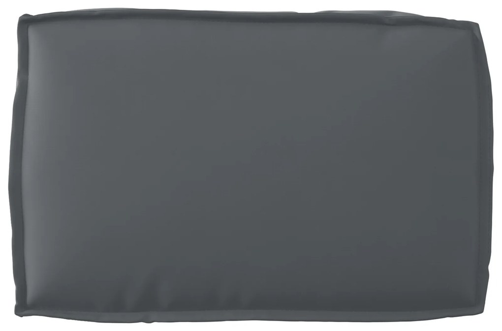 vidaXL Μαξιλάρι Πλάτης Ανθρακί 60 x 40 x 12 cm