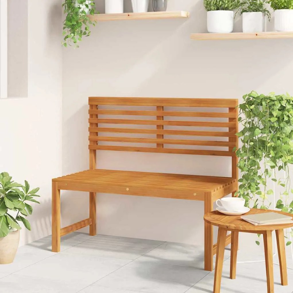 vidaXL Παγκάκι Κήπου 100 x 50 x 91 εκ από Μασίφ Ξύλο Ακακίας