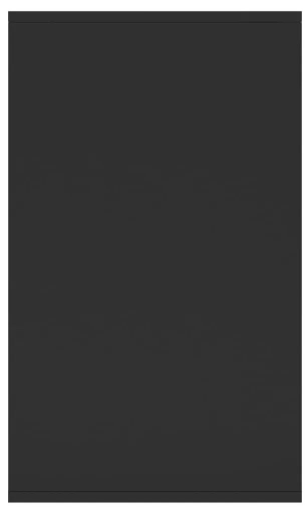 Μπουφές Μαύρος 135 x 41 x 75 εκ. από Μοριοσανίδα - Μαύρο