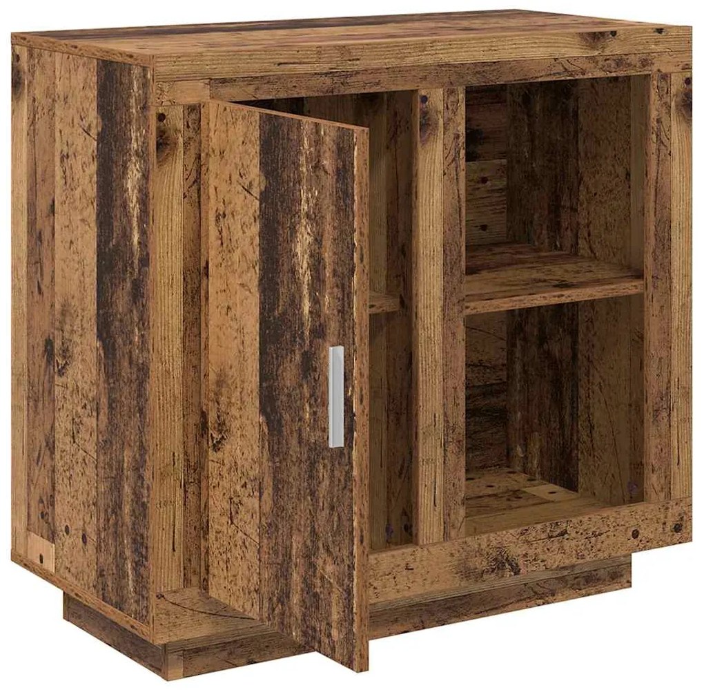 vidaXL Πλαϊνό γραφείο Παλιό ξύλο 80 x 40 x 75 εκ. Επεξεργασμένο ξύλο