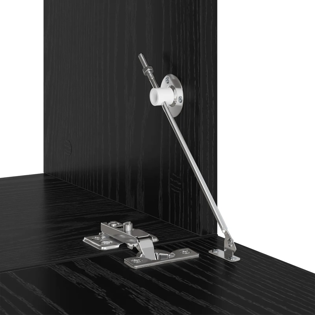 vidaXL Σετ επίπλου τηλεόρασης 4 pcs Μαύρη δρυς 60 x 30 x 30 cm