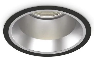Χωνευτό Φωτιστικό Οροφής LED 28W Μαύρο IP54 4000K Off 266589 Ideal Lux 266589