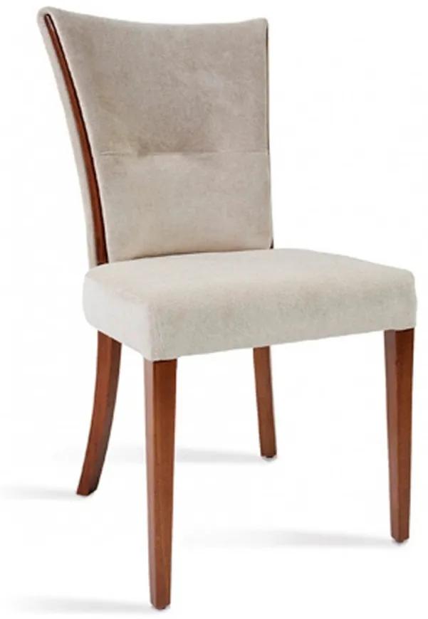 22275 Fire ξύλινη καρέκλα Σε πολλούς χρωματισμούς 48x60x91cm Ξύλο - Ύφασμα ή δερματίνη