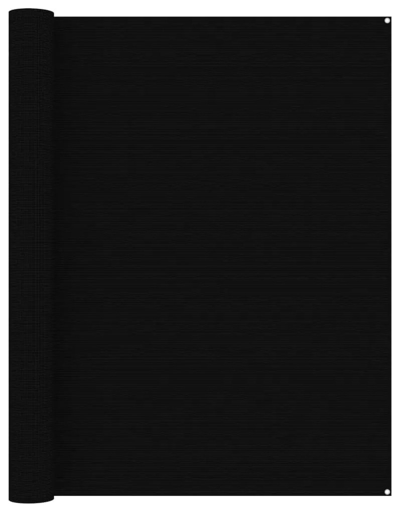 Χαλί Σκηνής Μαύρο 250 x 500 εκ.