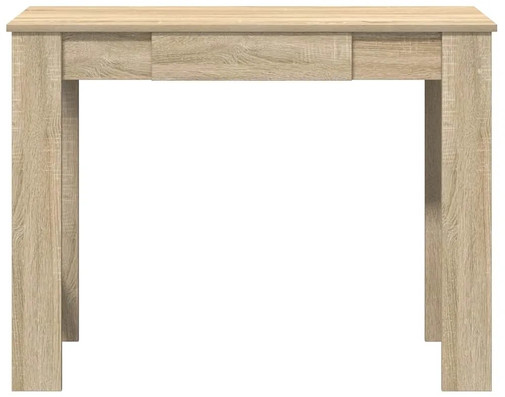 vidaXL Γραφείο Sonoma Δρυς 100x45x75 εκ. από Επεξεργασμένο Ξύλο