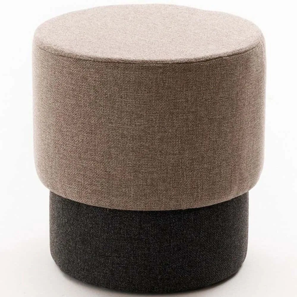 Σκαμπό Patara 825BLC5176 Φ40x40cm Brown