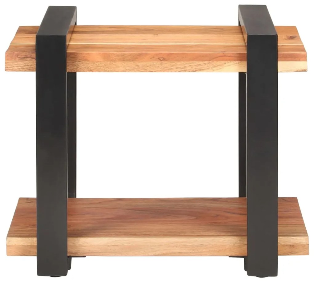 vidaXL Κομοδίνο 50 x 40 x 40 εκ. από Μασίφ Ξύλο Ακακίας