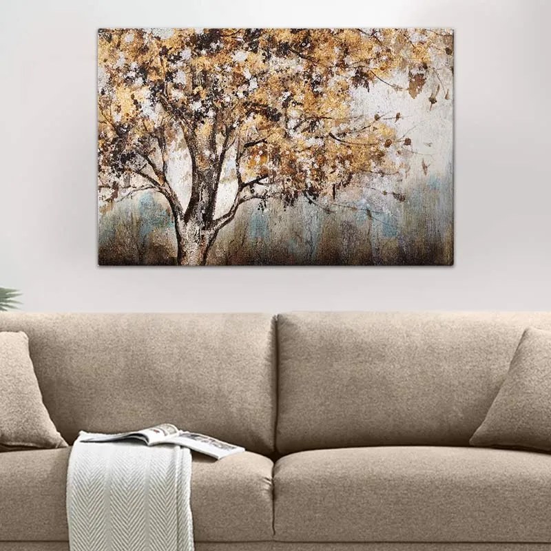 Πίνακας σε καμβά Autumn Tree Megapap ψηφιακής εκτύπωσης 140x100x3εκ. - GP033-0138