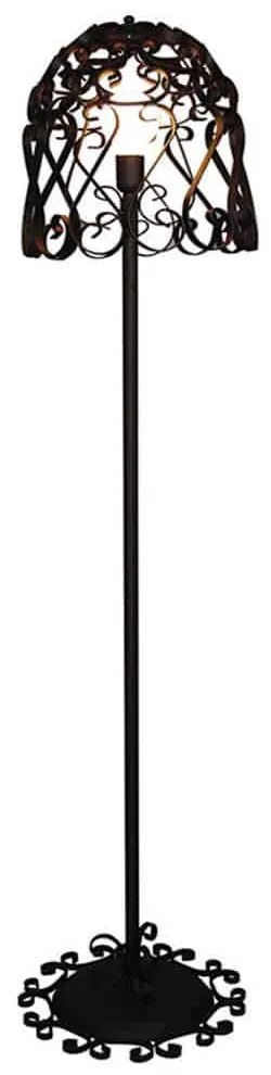 Φωτιστικό Δαπέδου HL-3586-1F 77-4027 77-4027 Lewis Rusty Brown  Homelighting Metal