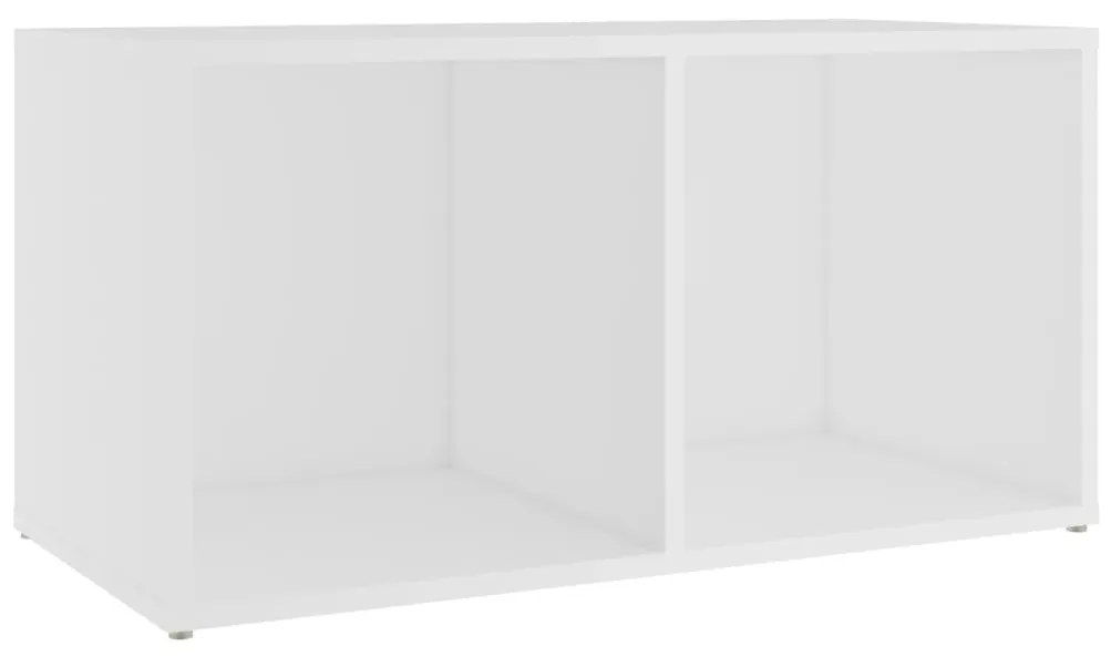 vidaXL Έπιπλο Τηλεόρασης Λευκό 72 x 35 x 36,5 εκ. από Επεξ. Ξύλο