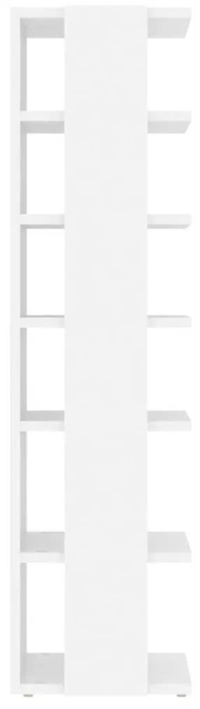 Παπουτσοθήκη Λευκή 27,5x27x102 εκ. από Επεξεργασμένο Ξύλο - Λευκό