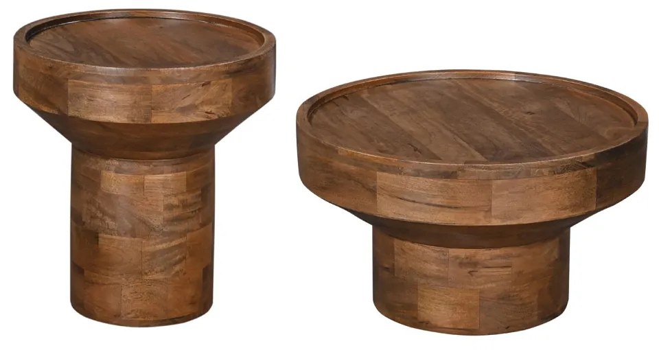 DUBAI COFFEE TABLE ΚΑΡΥΔΙ 70x70xH40cm - 04-1081