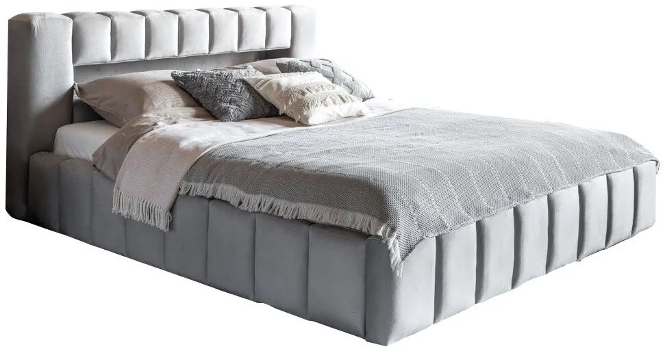 Επενδυμένο κρεβάτι Mercy-Gkri Anoixto-140 x 200 - 162.00Χ232.00Χ90.00cm