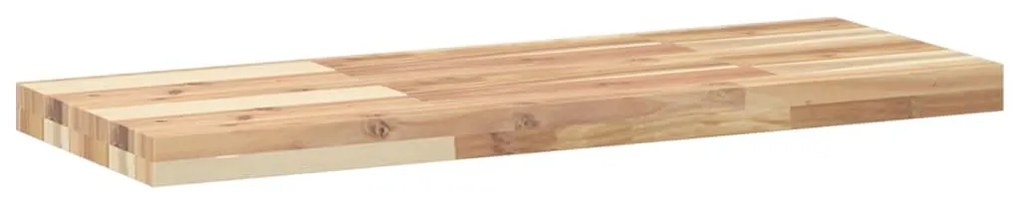 vidaXL Ράφι Κρεμαστό 100x30x4 εκ. Ακατέργαστο Μασίφ Ξύλο Ακακίας