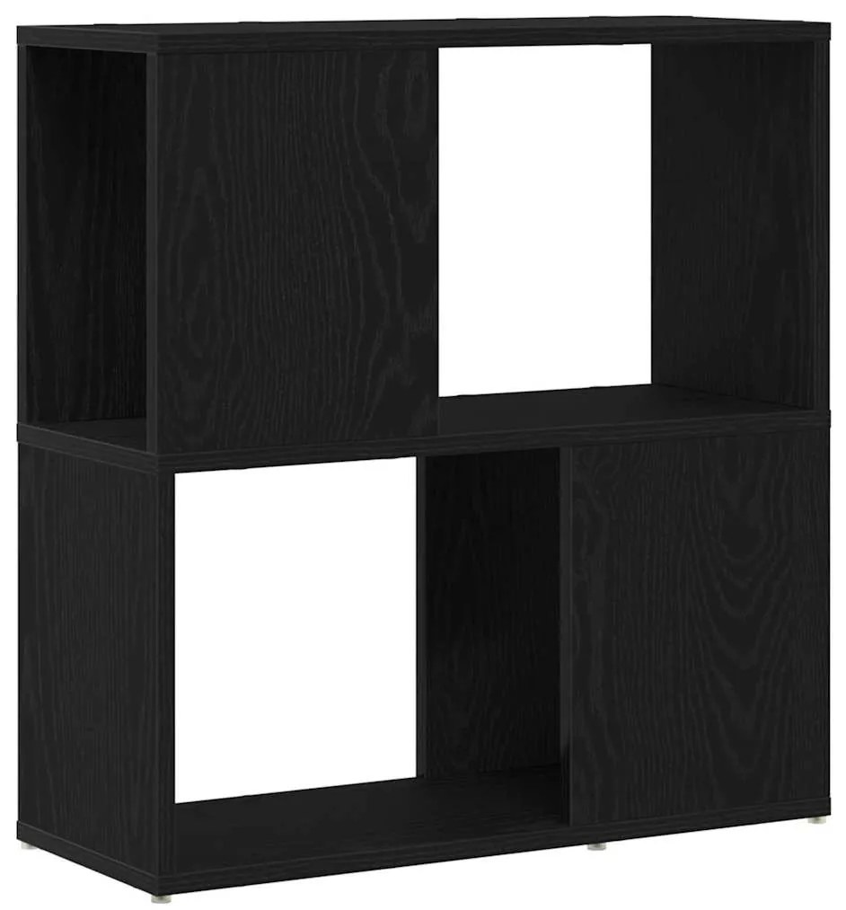 vidaXL Κέντρο ψυχαγωγίας Μαύρο 60 x 24 x 63 cm Επεξεργασμένο ξύλο