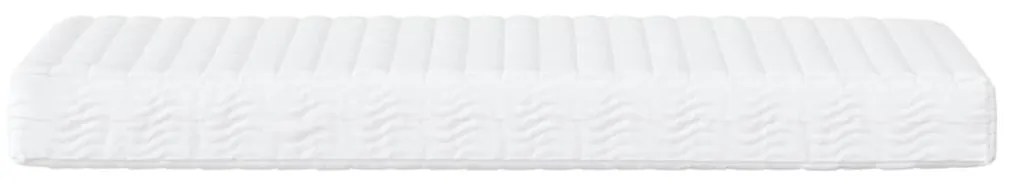 vidaXL Καναπές Κρεβάτι με Στρώμα Taupe 90 x 200 εκ. Υφασμάτινο