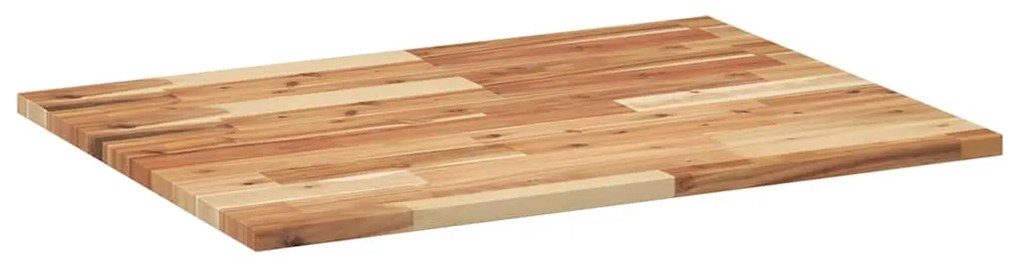 vidaXL Επιφάνεια Γραφείου Ορθογώνια 80x60x2 εκ. Μασίφ Ξύλο Ακακίας