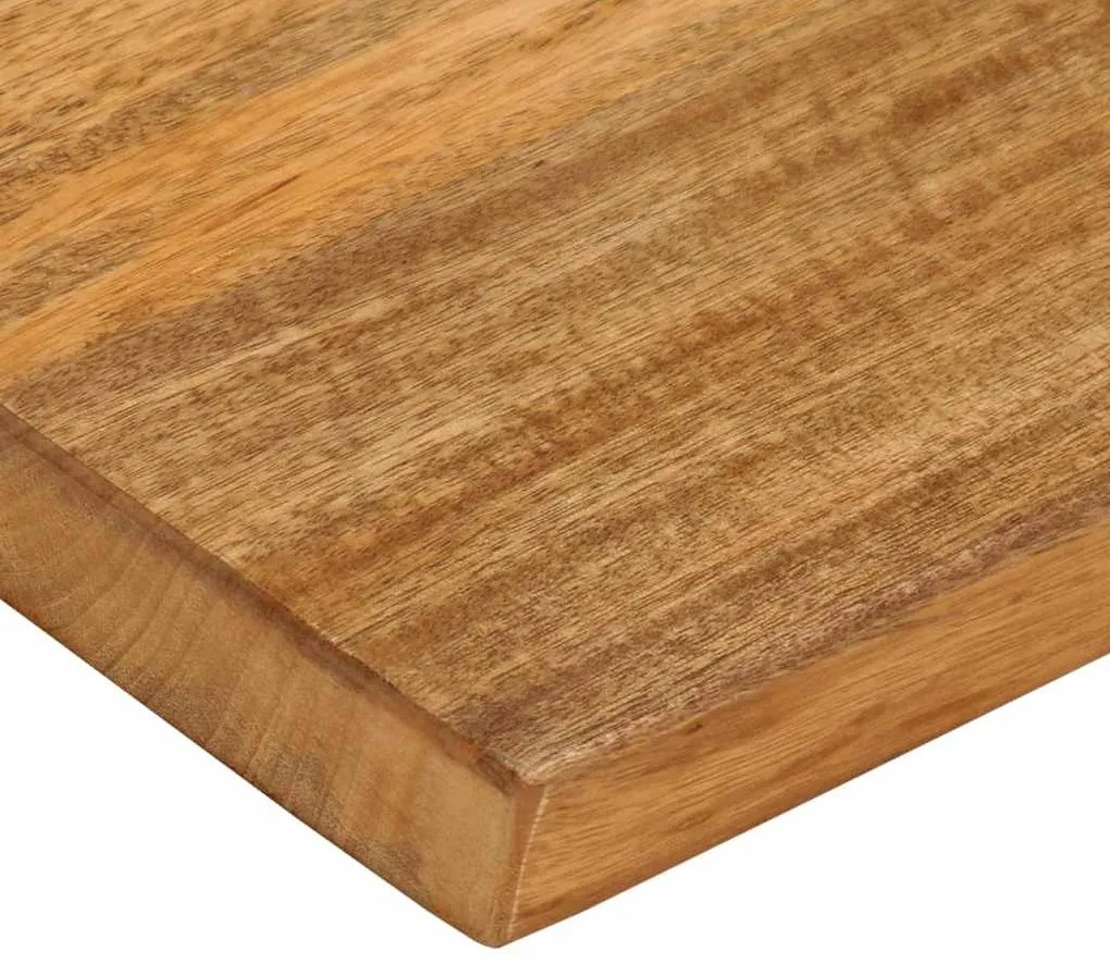 vidaXL Επιφάνεια Τραπεζιού 50x40x2,5 εκ. Live Edge Μασίφ Ξύλο Μάνγκο