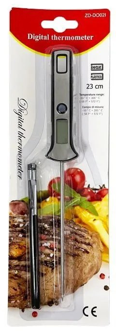Ψηφιακό θερμόμετρο τροφίμων 23cm ZD-DO021-56018-6671