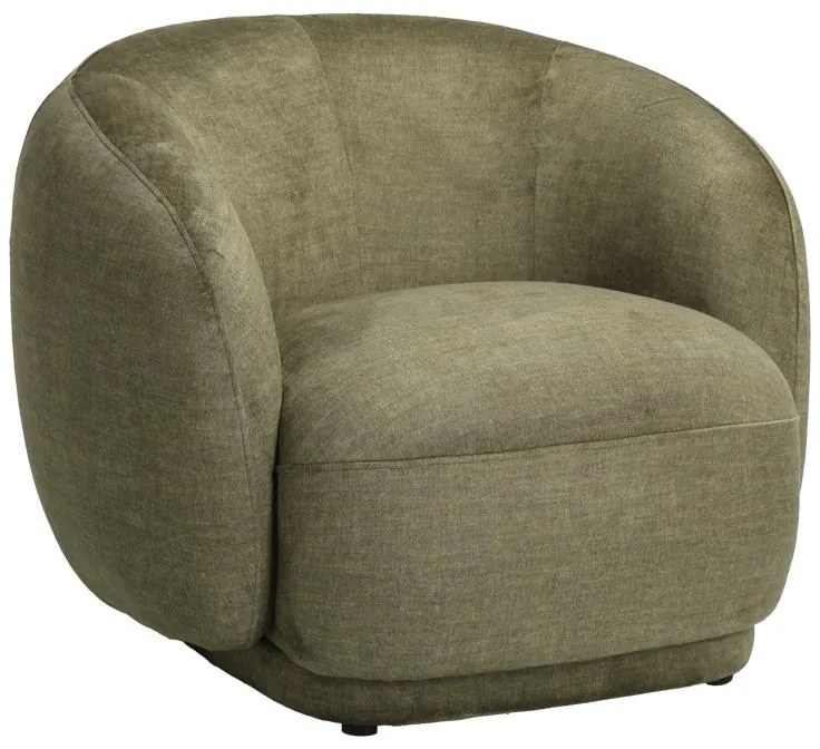 Πολυθρόνα Freya ύφασμα σε λαδί απόχρωση 93x87x76εκ 93x87x76 εκ.