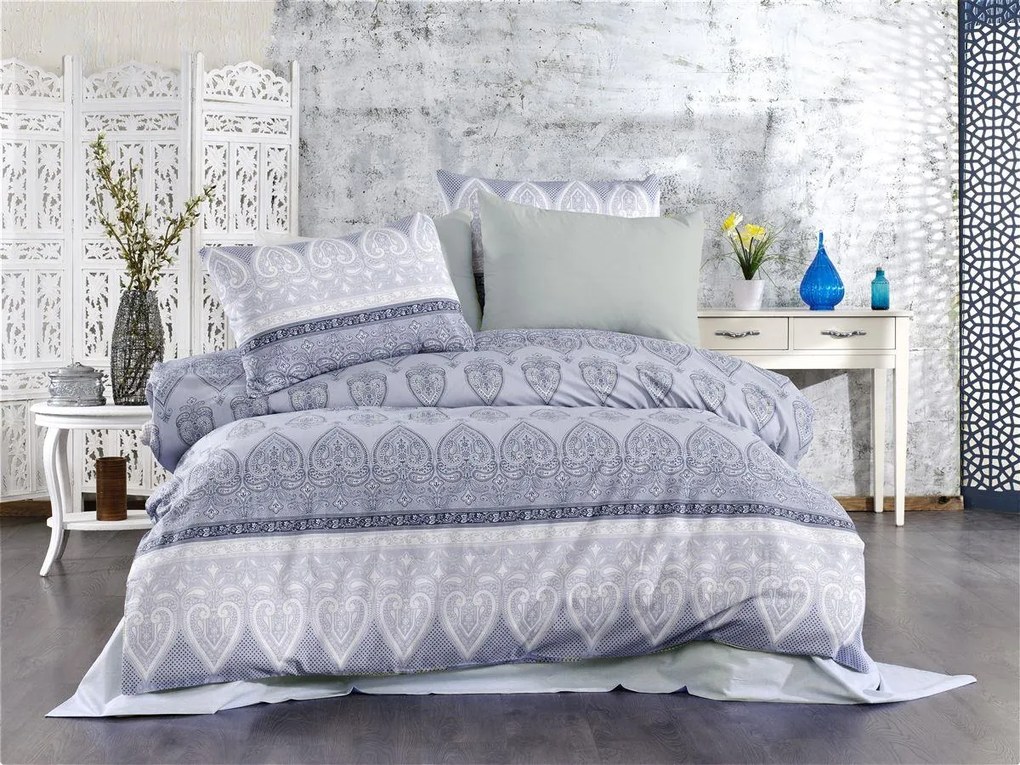 Πάπλωμα Polycotton Μονό 160x240εκ. Ηλέκτρα 360 Grey Dimcol