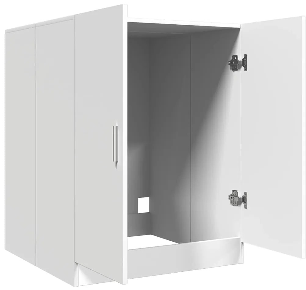 vidaXL Ντουλάπι Πλυντηρίου Λευκό 71 x 71,5 x 91,5 εκ.