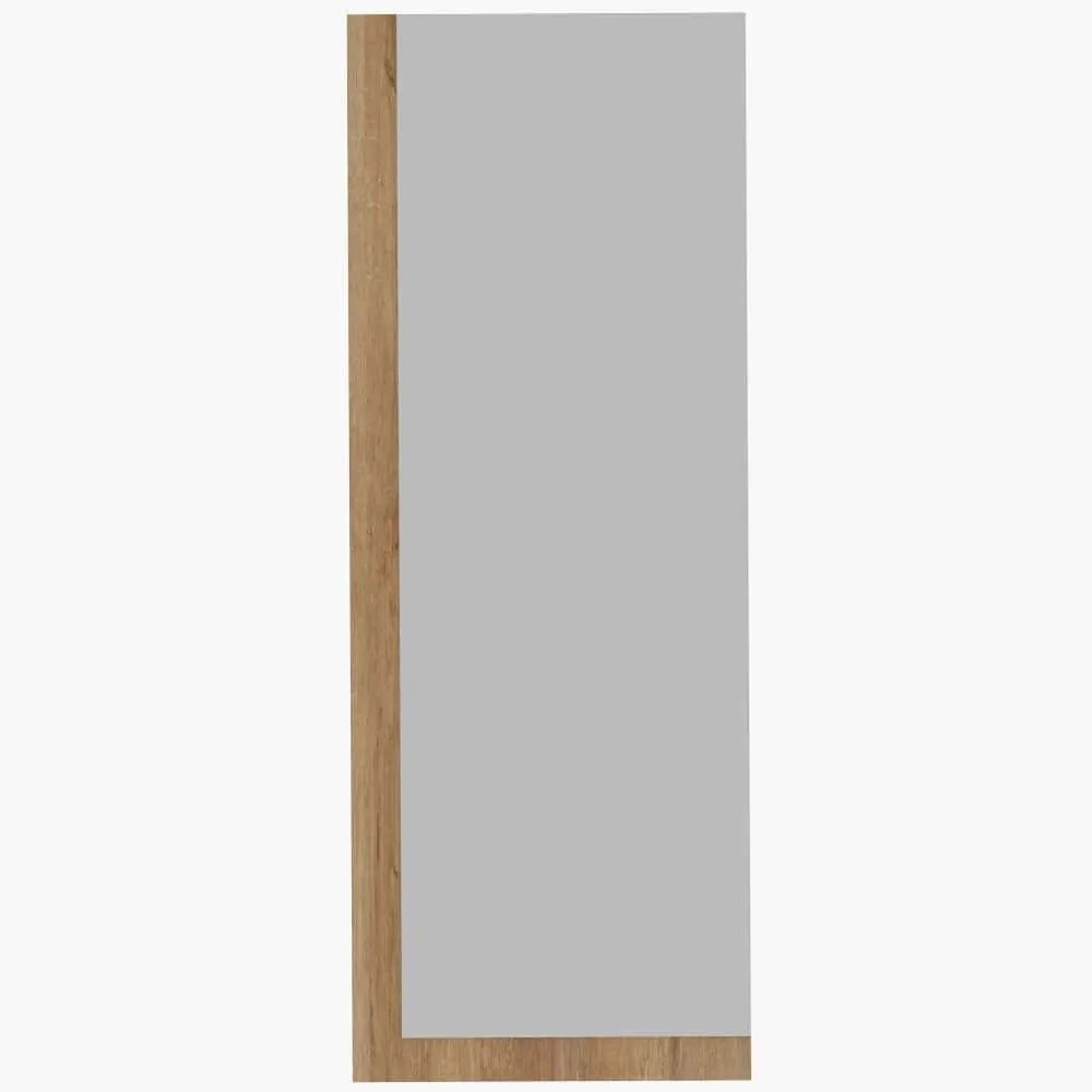 Καθρέπτης Τοίχου Lariya 116SAM1205 40x2,2x120cm White-Natural Hanah Home Mdf