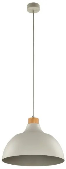 Κρεμαστό Φωτιστικό Οροφής E27 15W IP20 Cap TK Lighting-5664-Μπεζ 5664