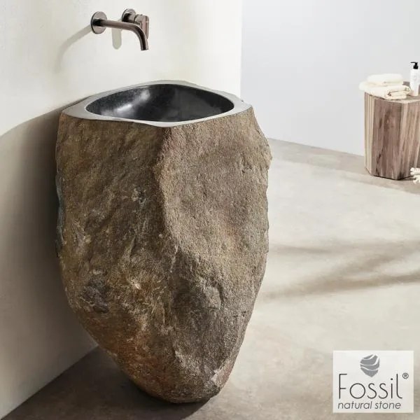 Νιπτήρας επιδαπέδιος Riverstone Vero plus Fossil