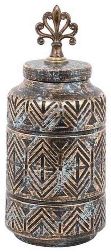 Βάζο Κεραμικό 08-122-204 32,5cm Bronze Ceramic