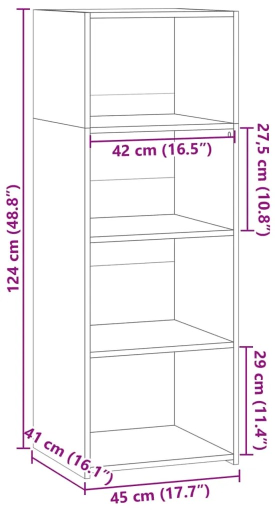 ΝΤΟΥΛΑΠΙ ΚΑΦΕ ΔΡΥΣ 45X41X124 ΕΚ. ΑΠΟ ΕΠΕΞΕΡΓΑΣΜΕΝΟ ΞΥΛΟ 846396