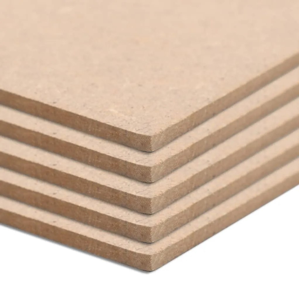 vidaXL Φύλλα MDF 4 τεμ. Τετράγωνα 60 x 60 εκ. 12 χιλ.
