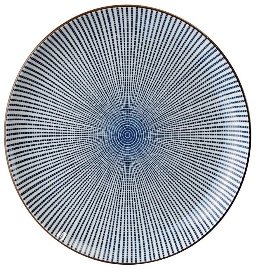 Πιάτο Sendan Tokusa 2572 D15,5cm Blue Tokyo Design Porcelain