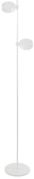 Επαναφορτιζόμενο Επιδαπέδιο Φωτιστικό LED 2x3,5W ΙΡ65 3CCT Dimmer Μαγνητικά Αμπαζούρ 160cm Super O Zafferano -LD1155B3-Λευκό LD1155B3