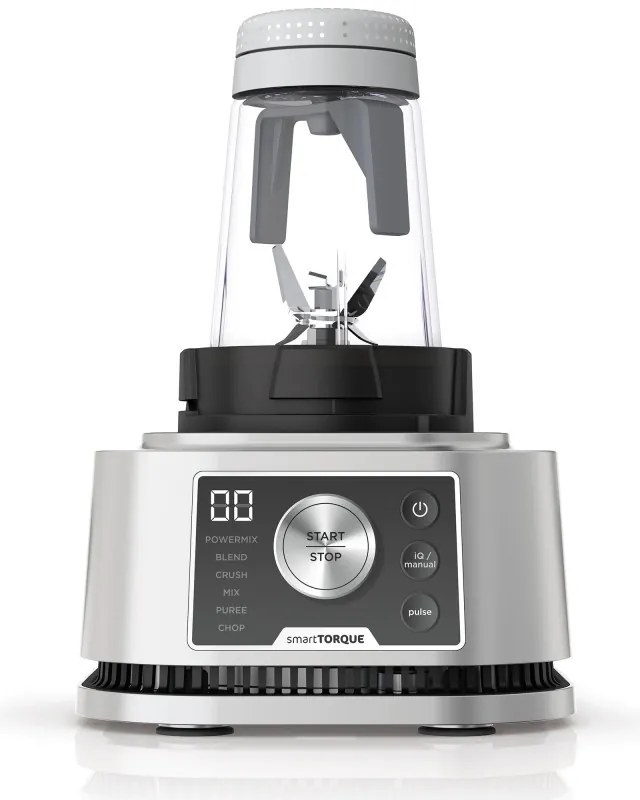Μπλέντερ 3 σε 1 Ninja Foodi Power Nutri CB350EU, 1200W, 2.1L, 6 προγράμματα, Smart Torque, Auto-iQ, Μαύρο/ανοξείδωτο