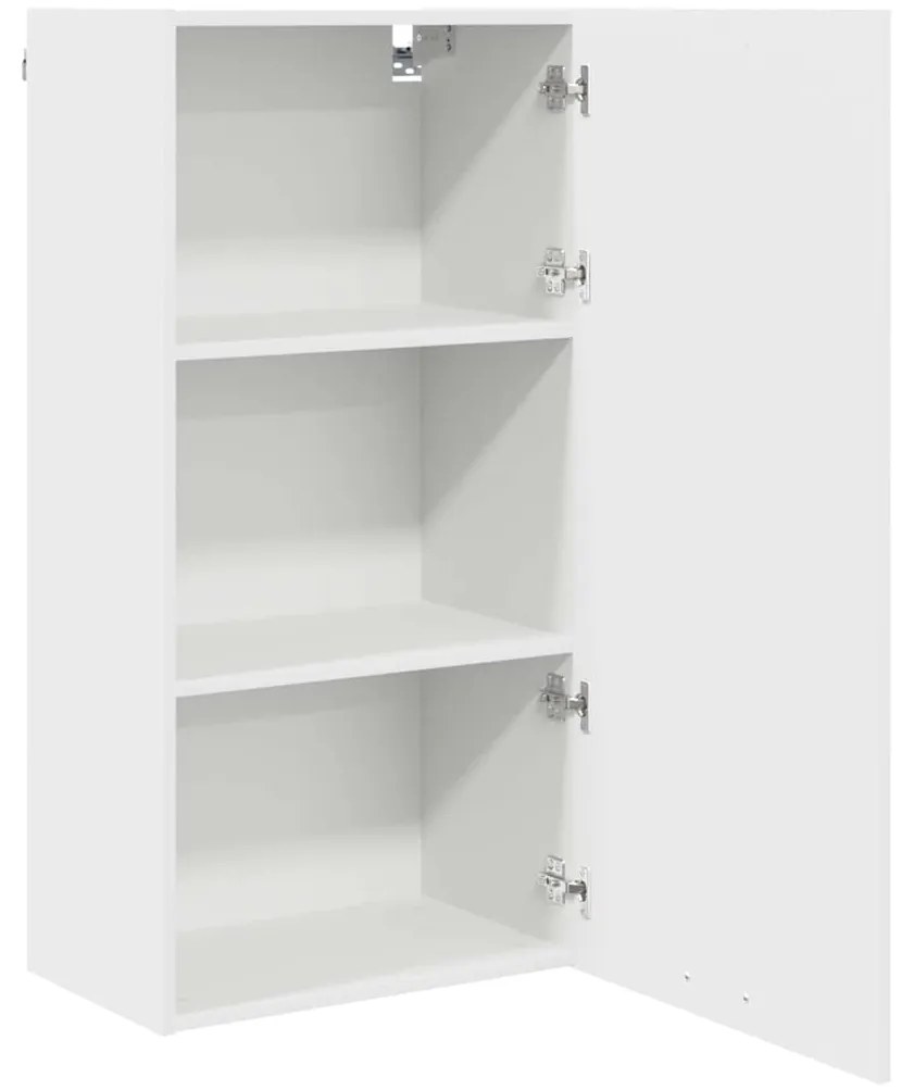 vidaXL Κρεμαστό ντουλάπι Λευκό 50 x 31 x 100 εκ. Επεξεργασμένο ξύλο